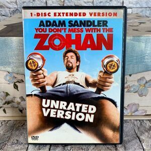 You Don't Mess With the Zohan Adam Sandler Sony Pictures DVD Comedy Unrated